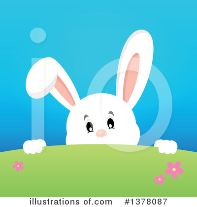 Royalty-Free (RF) Rabbit Clipart Illustration by visekart - Stock Sample #1378087