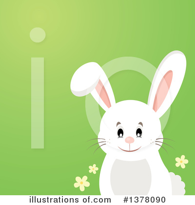 Easter Bunny Clipart #1378090 by visekart