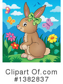 Rabbit Clipart #1382837 by visekart
