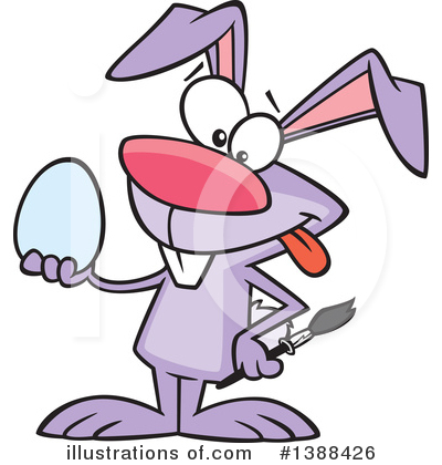 Rabbit Clipart #1388426 by toonaday