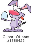 Rabbit Clipart #1388426 by toonaday