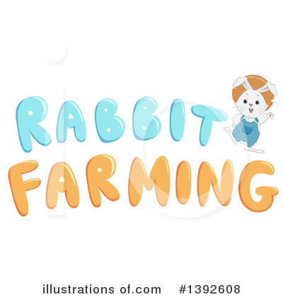 Royalty-Free (RF) Rabbit Clipart Illustration by BNP Design Studio - Stock Sample #1392608