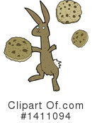 Rabbit Clipart #1411094 by lineartestpilot