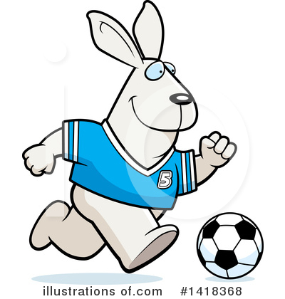 Royalty-Free (RF) Rabbit Clipart Illustration by Cory Thoman - Stock Sample #1418368