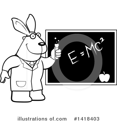 Royalty-Free (RF) Rabbit Clipart Illustration by Cory Thoman - Stock Sample #1418403