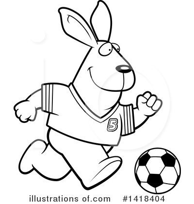 Royalty-Free (RF) Rabbit Clipart Illustration by Cory Thoman - Stock Sample #1418404