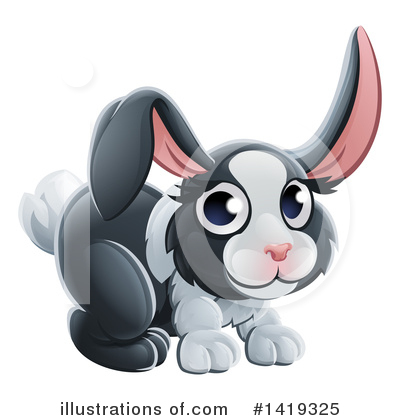 Rabbit Clipart #1419325 by AtStockIllustration