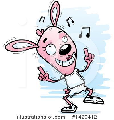 Royalty-Free (RF) Rabbit Clipart Illustration by Cory Thoman - Stock Sample #1420412