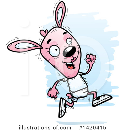 Royalty-Free (RF) Rabbit Clipart Illustration by Cory Thoman - Stock Sample #1420415