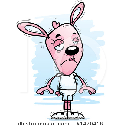 Royalty-Free (RF) Rabbit Clipart Illustration by Cory Thoman - Stock Sample #1420416