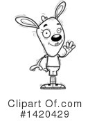 Rabbit Clipart #1420429 by Cory Thoman