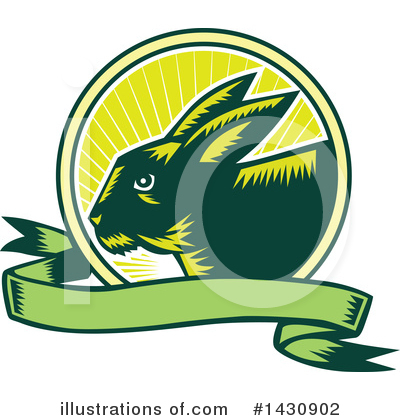 Rabbit Clipart #1430902 by patrimonio