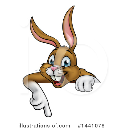 Royalty-Free (RF) Rabbit Clipart Illustration by AtStockIllustration - Stock Sample #1441076
