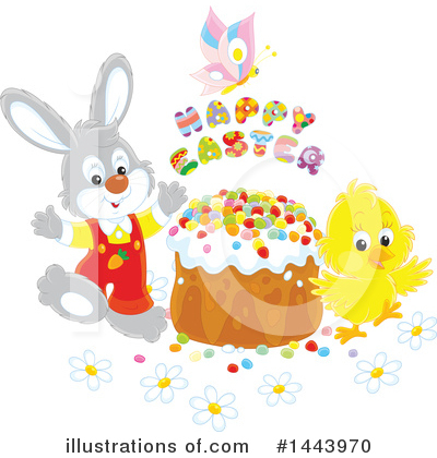 Royalty-Free (RF) Rabbit Clipart Illustration by Alex Bannykh - Stock Sample #1443970