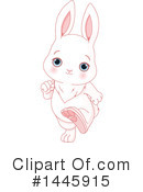 Rabbit Clipart #1445915 by Pushkin