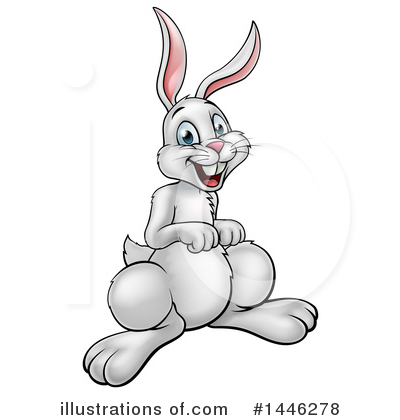 Royalty-Free (RF) Rabbit Clipart Illustration by AtStockIllustration - Stock Sample #1446278