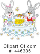 Rabbit Clipart #1446336 by Alex Bannykh