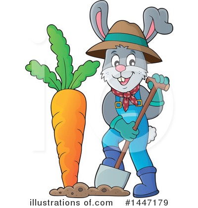 Rabbit Clipart #1447179 by visekart