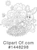 Rabbit Clipart #1448298 by Alex Bannykh