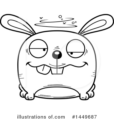 Royalty-Free (RF) Rabbit Clipart Illustration by Cory Thoman - Stock Sample #1449687