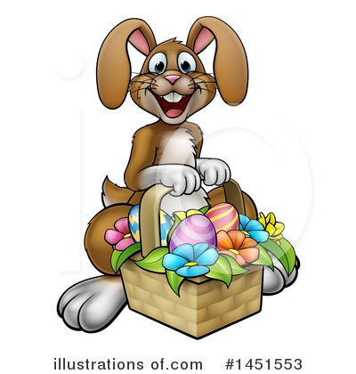 Royalty-Free (RF) Rabbit Clipart Illustration by AtStockIllustration - Stock Sample #1451553
