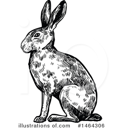 Royalty-Free (RF) Rabbit Clipart Illustration by Vector Tradition SM - Stock Sample #1464306