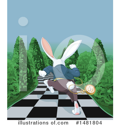 Royalty-Free (RF) Rabbit Clipart Illustration by Pushkin - Stock Sample #1481804