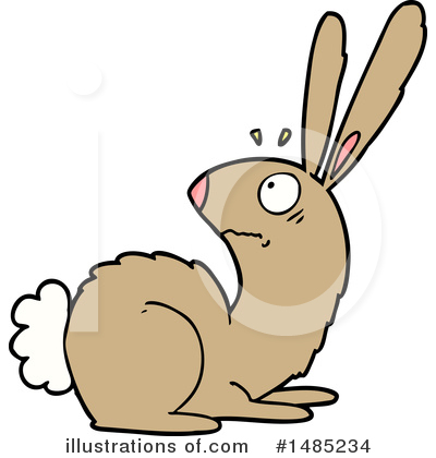 Rabbit Clipart #1485234 by lineartestpilot