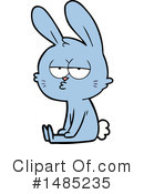 Rabbit Clipart #1485235 by lineartestpilot