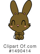 Rabbit Clipart #1490414 by lineartestpilot
