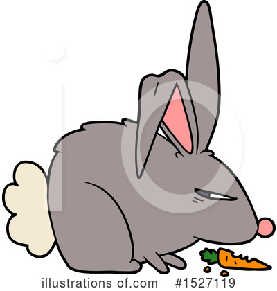 Royalty-Free (RF) Rabbit Clipart Illustration by lineartestpilot - Stock Sample #1527119