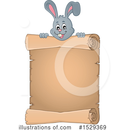 Royalty-Free (RF) Rabbit Clipart Illustration by visekart - Stock Sample #1529369