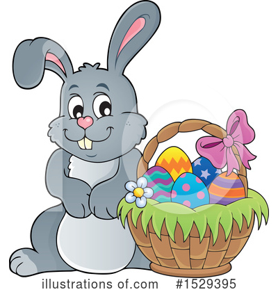 Easter Bunny Clipart #1529395 by visekart