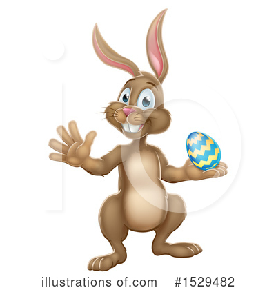 Royalty-Free (RF) Rabbit Clipart Illustration by AtStockIllustration - Stock Sample #1529482