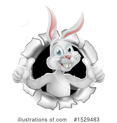 Royalty-Free (RF) Rabbit Clipart Illustration by AtStockIllustration - Stock Sample #1529483
