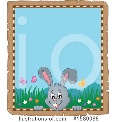 Royalty-Free (RF) Rabbit Clipart Illustration by visekart - Stock Sample #1580086