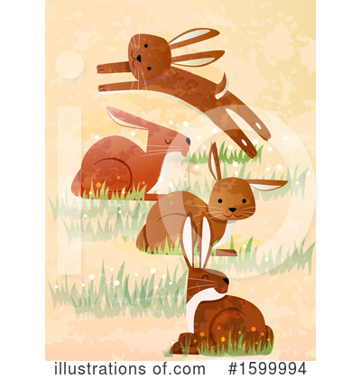 Royalty-Free (RF) Rabbit Clipart Illustration by BNP Design Studio - Stock Sample #1599994