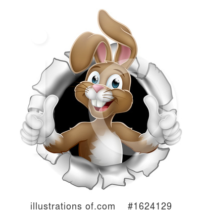 Royalty-Free (RF) Rabbit Clipart Illustration by AtStockIllustration - Stock Sample #1624129