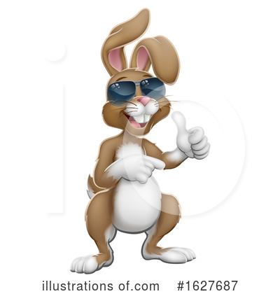 Royalty-Free (RF) Rabbit Clipart Illustration by AtStockIllustration - Stock Sample #1627687