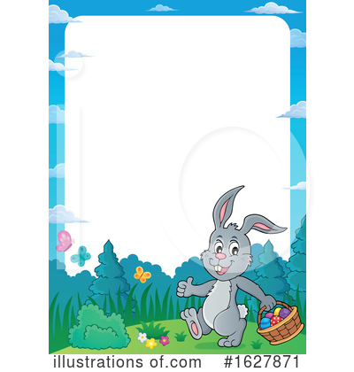 Royalty-Free (RF) Rabbit Clipart Illustration by visekart - Stock Sample #1627871