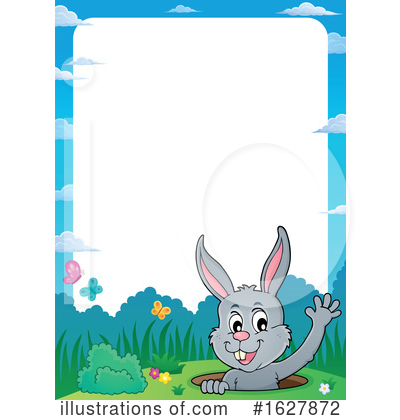 Royalty-Free (RF) Rabbit Clipart Illustration by visekart - Stock Sample #1627872
