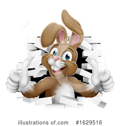 Royalty-Free (RF) Rabbit Clipart Illustration by AtStockIllustration - Stock Sample #1629516