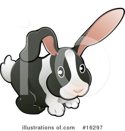 Rabbit Clipart #16297 by AtStockIllustration