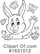 Rabbit Clipart #1631012 by visekart