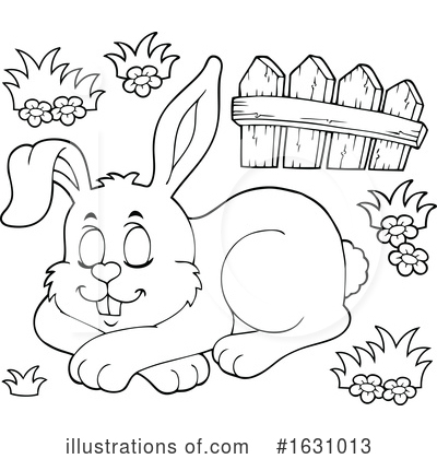 Royalty-Free (RF) Rabbit Clipart Illustration by visekart - Stock Sample #1631013
