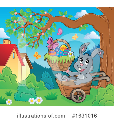 Royalty-Free (RF) Rabbit Clipart Illustration by visekart - Stock Sample #1631016
