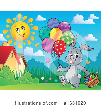 Royalty-Free (RF) Rabbit Clipart Illustration by visekart - Stock Sample #1631020
