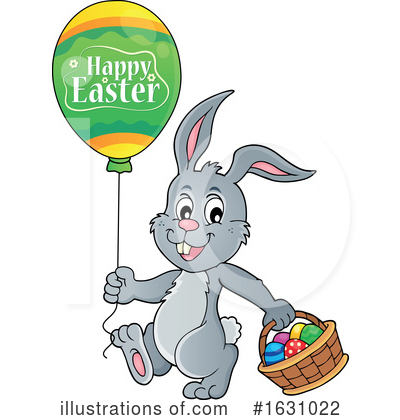 Royalty-Free (RF) Rabbit Clipart Illustration by visekart - Stock Sample #1631022