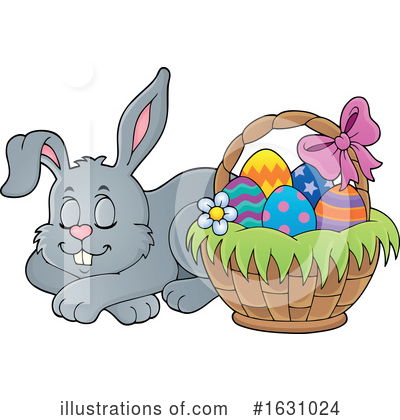Royalty-Free (RF) Rabbit Clipart Illustration by visekart - Stock Sample #1631024