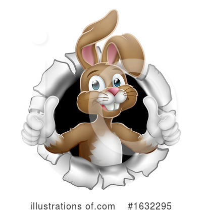 Royalty-Free (RF) Rabbit Clipart Illustration by AtStockIllustration - Stock Sample #1632295